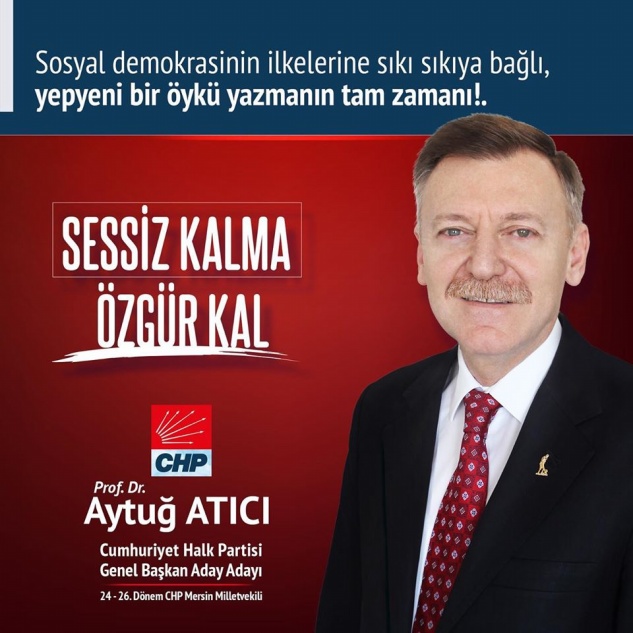 Atıcı, genel başkanlığa aday