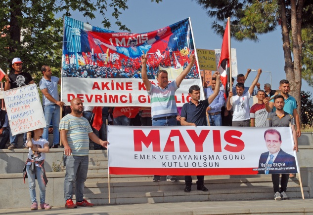 Anamur’da 1 Mayıs kutlaması