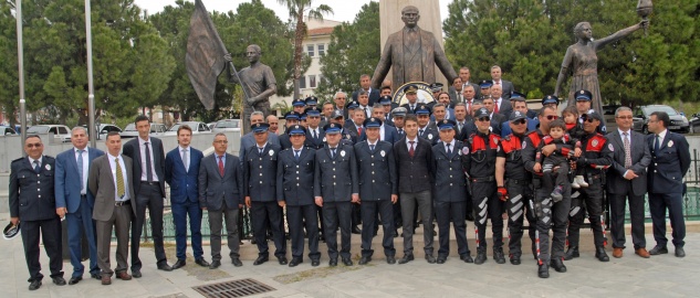 Polislerin 173. yıl mutluluğu