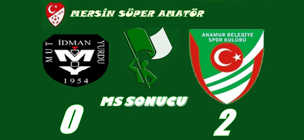 Anamur Belediye Spor 2- Mut İdman Yurdu-0