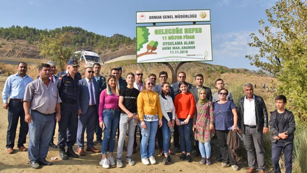 Anamur’da ağaç dikme etkinliği