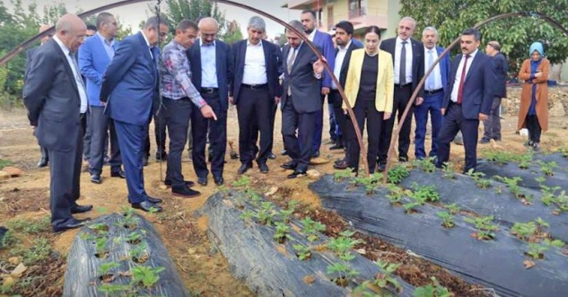 Kooperatif başkanı Sarı, Elvan’ı misafir etti