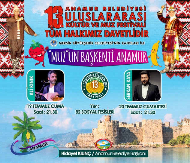 Anamur’da festival heyecanı