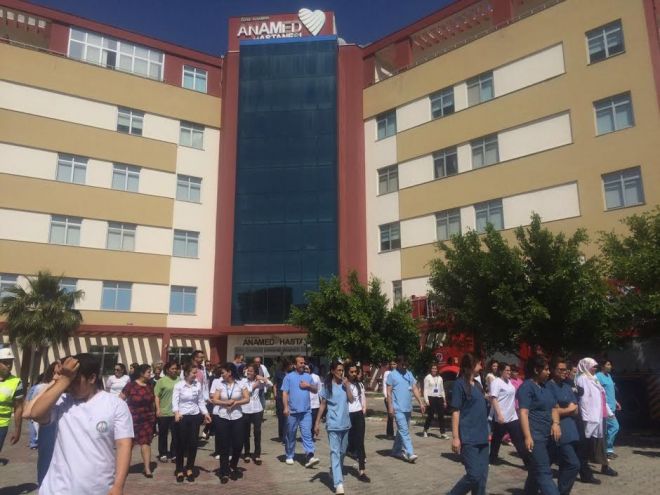 ANAMED ‘de yangın tatbikatı