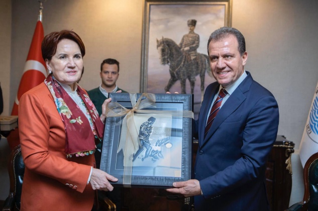 Akşener’den Seçer’e ziyaret