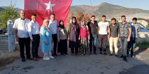 Alataş’ta şehitlere Kur’an okutuldu