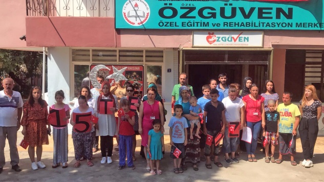 Özgüven’de 15 Temmuz Şehitleri anıldı