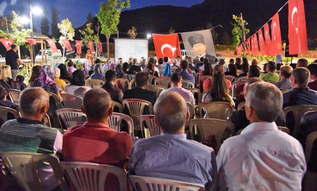 Anamur Belediyesi Lütfi Özdemir’ i andı.