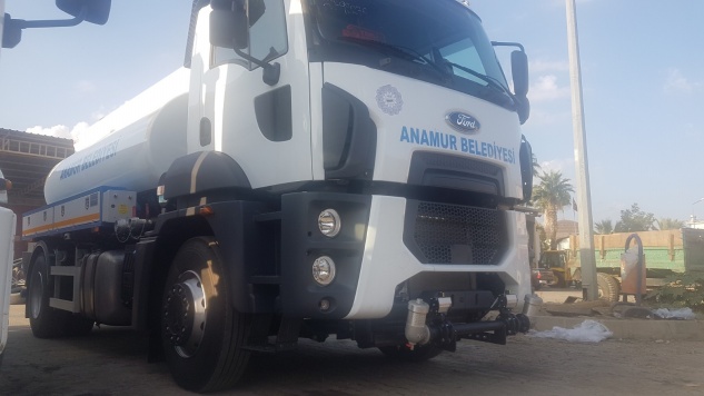 ANAMUR BELEDİYESİ ARAÇ FİLOSUNA YENİ ARAÇ