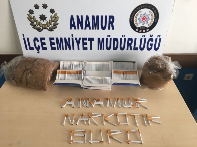 Anamur’da kaçak tütün operasyonu