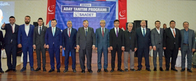 Saadet Partisi adaylarını tanıttı