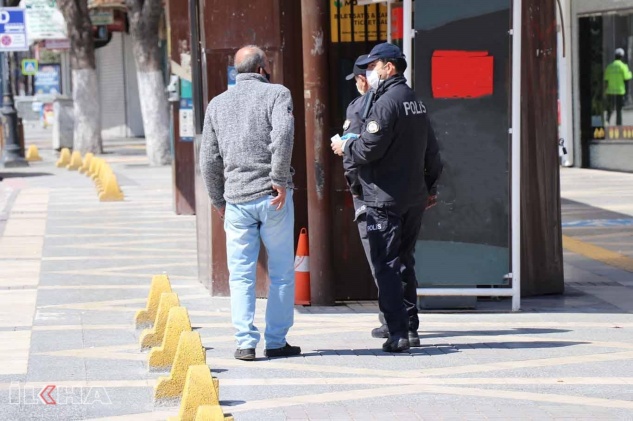 Sokağa çıkma yasağına uymayanlara para cezası