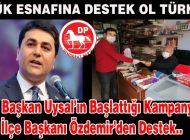 (DP) Genel başkanına ilk destek Anamur İlçe başkanı Özdemirden geldi