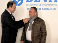 DEVA PARTİSİ ANAMUR İLÇE BAŞKANI MURAT DOĞAN OLDU