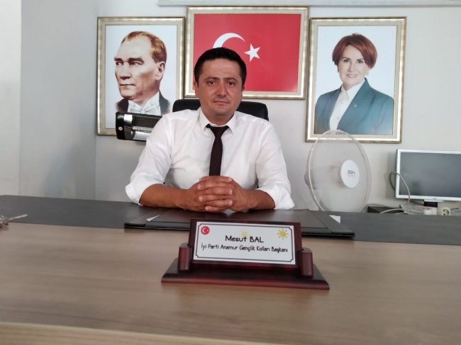 İYİ PARTİ ANAMUR GENÇLİK KOLU BAŞKANI MESUT BAL’DAN BASIN AÇIKLAMASI