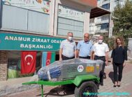 BÜYÜKŞEHİRDEN ANAMUR ZİRAAT ODASINA HEDİYE