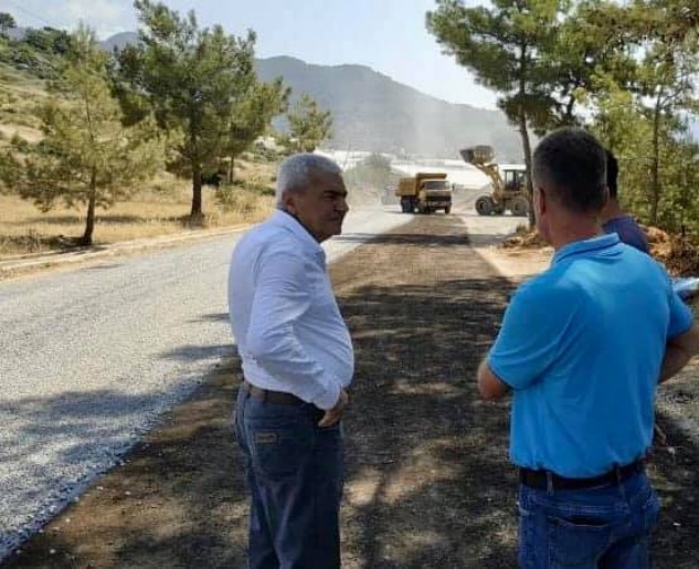 Bozyazı’da 24 kilometre asfalt yapıldı