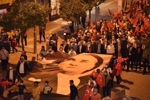 Anamur’da Cumhuriyet Bayramı coşkuyla kutlandı