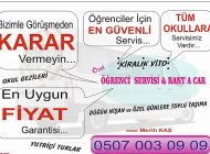 Merih Kaş öğrenci servislerimiz Eğitim Öğretime hazırlanıyor