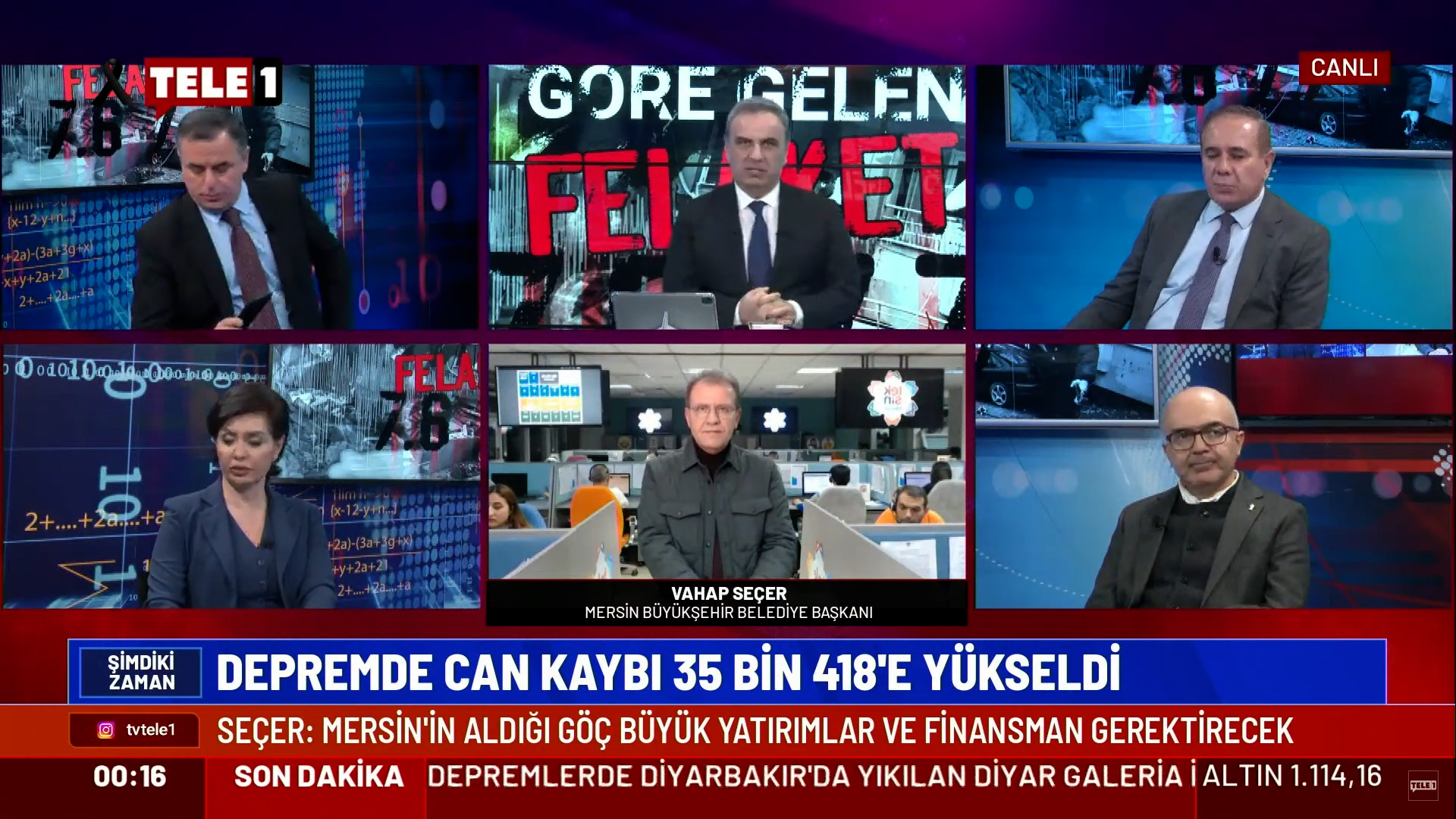 BAŞKAN SEÇER: “MERSİN AFET BÖLGESİ’NE DAHİL EDİLMELİ YA DA DESTEK KAPSAMINA ALINMALI”