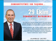 DURMUŞ DENİZ’DEN 29 EKİM MESAJI