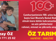 ÖZ TARIM’DAN CUMHURİYET BAYRAMI KUTLAMASI