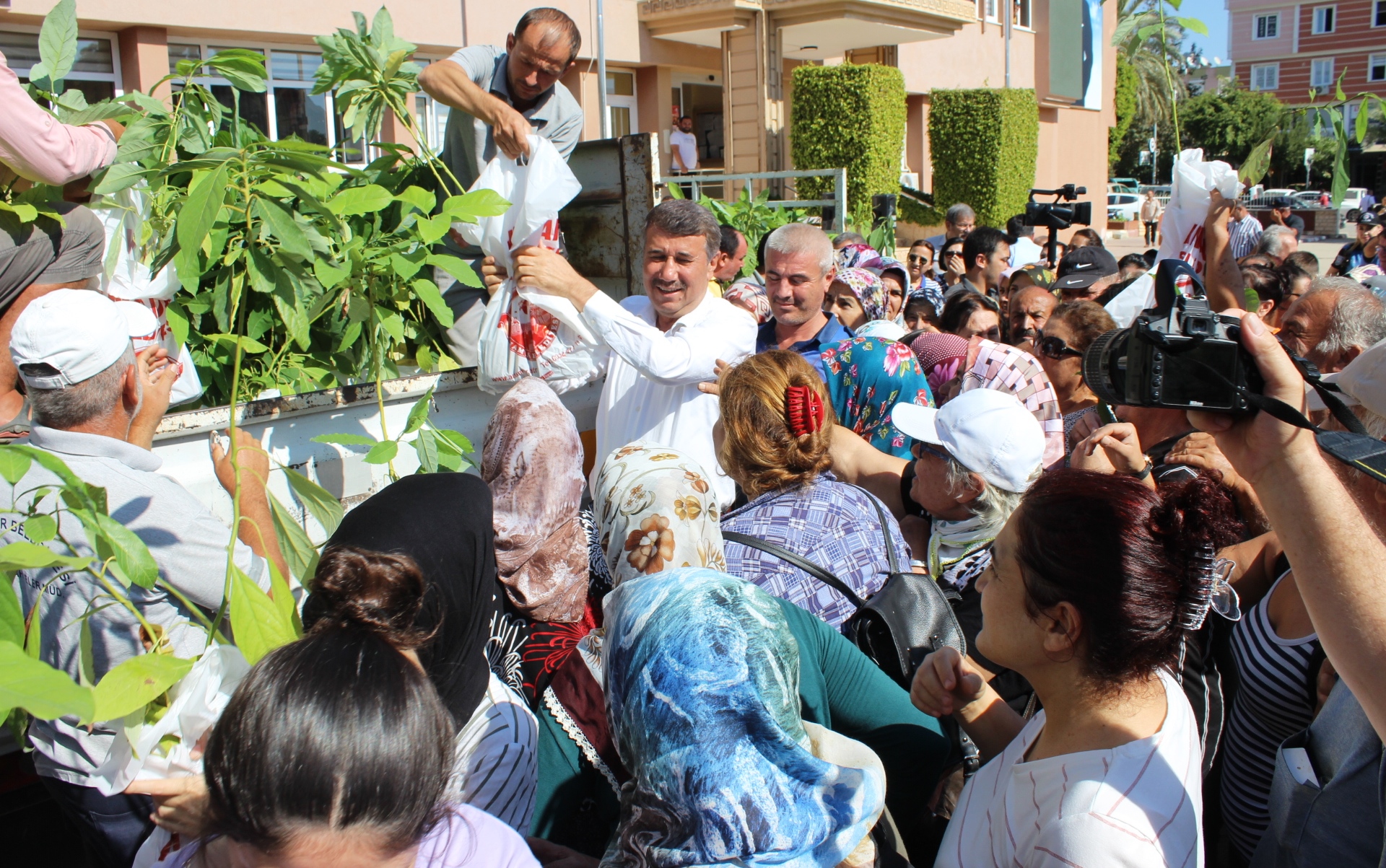 Anamur Belediyesi Kadın Çiftçilere Ücretsiz Avokado Fidanı Dağıttı