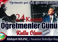 Başkan Kılınç’tan Öğretmenler Günü mesajı