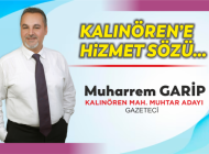 Kalınören’e hizmet sözü…