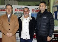 Ali İlhan Ayhan’dan gazetemize teşekkür ziyareti