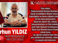 Orhun Yıldız’dan 30 Ağustos mesajı