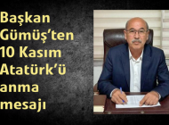 Gümüş’ten 10 Kasım mesajı