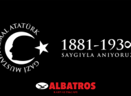 ALBATROS cafe&kahvaltı 10 Kasım mesajı