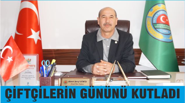 GÜMÜŞ ÇİFTÇİLERİN GÜNÜNÜ KUTLADI