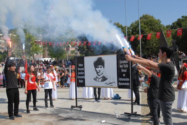 Anamur’da 23 Nisan coşkusu