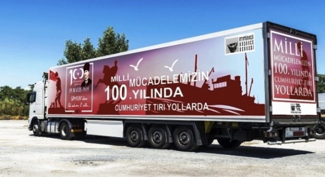 Cumhuriyet TIR’ı 30 Ağustos’ta Anamur’da