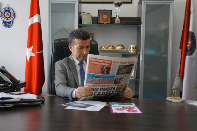 Güngör’den gazetemize kutlama