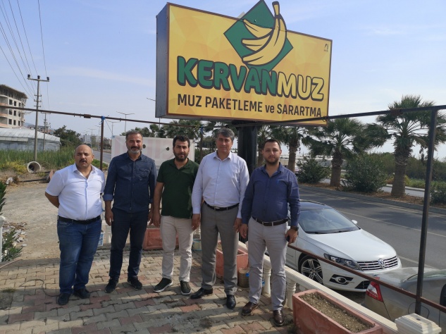 Kervan Muz Sarartama tesisi Bozyazı’da hizmete girdi