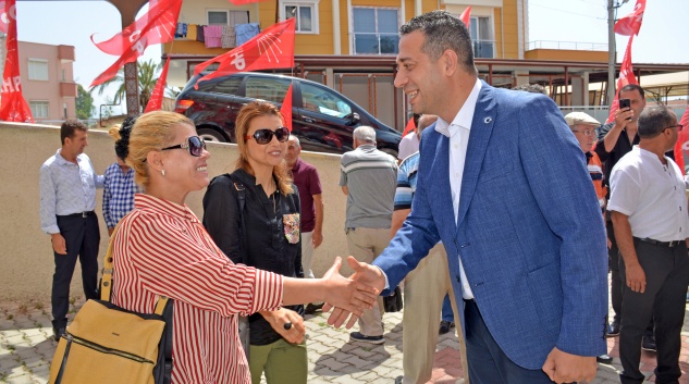 CHP adayı Ali Mahir Başarır, Anamur’a geldi