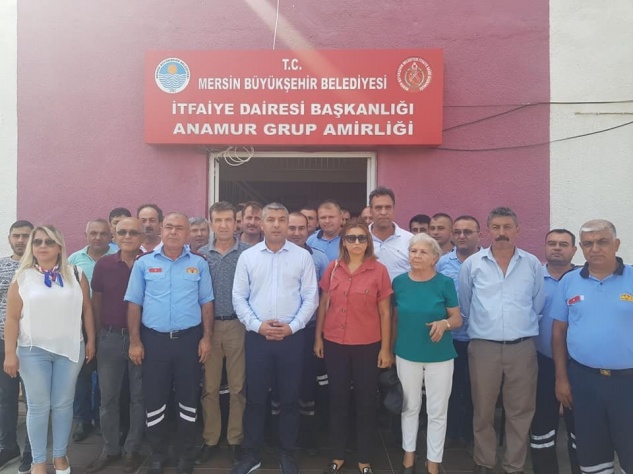 CHP’den, itfaiye personeline ziyaret