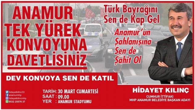 MHP konvoy düzenleyecek