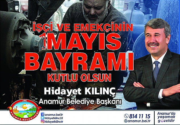 Başkan Kılınç’tan 1 Mayıs Mesajı