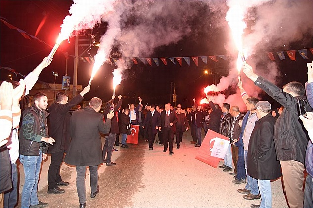  Başkan Türe’ye Emirşahta“Davullu Zurnalı karşılama”