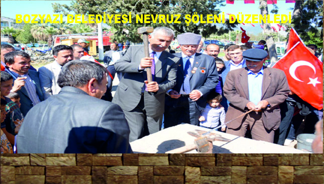 Bozyazı Belediyesi Nevruz şöleni düzenledi