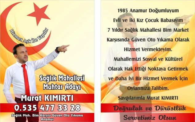 Kımırtı: “Hizmet aşk ile yapılır”