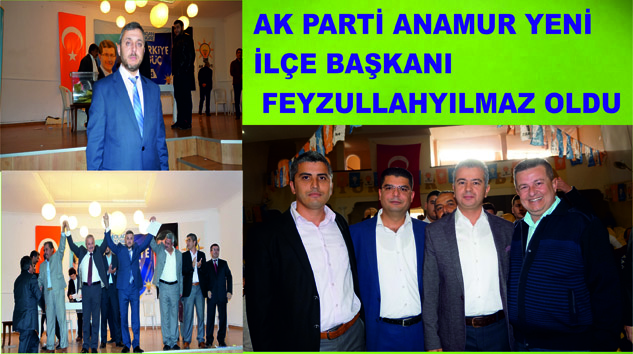 AK PARTİ; YENİ İLÇE BAŞKANI M. FEYZULLAH YILMAZ OLDU