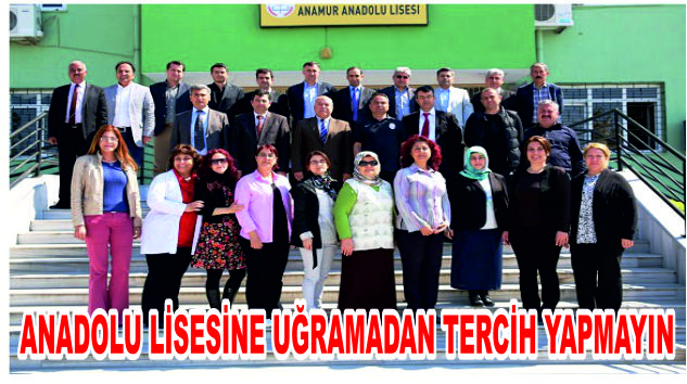 ﻿  ANAMUR ANADOLU LİSESİNE UĞRAMADAN  TEOG TERCİHİ  YAPMAYINIZ…