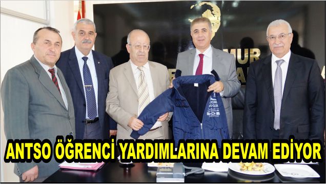 ANTSO’DAN ÖĞRENCİLERE YARDIM DEVAM EDİYOR