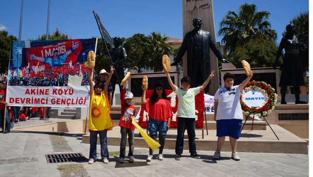 Anamur ‘da 1 Mayıs coşkuyla kutlandı