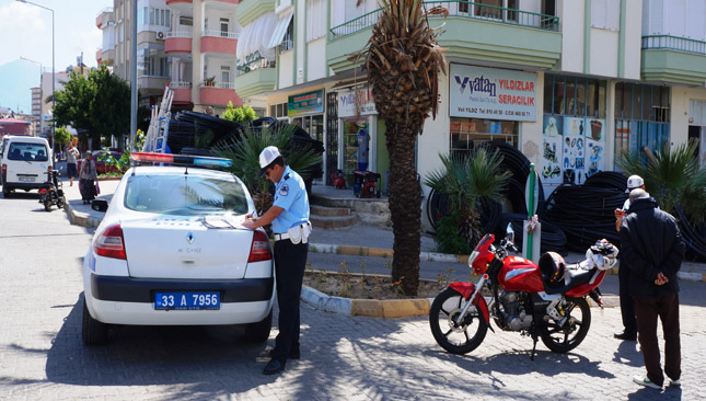 Anamur Emniyeti Motorlara sıkı takip başlattı